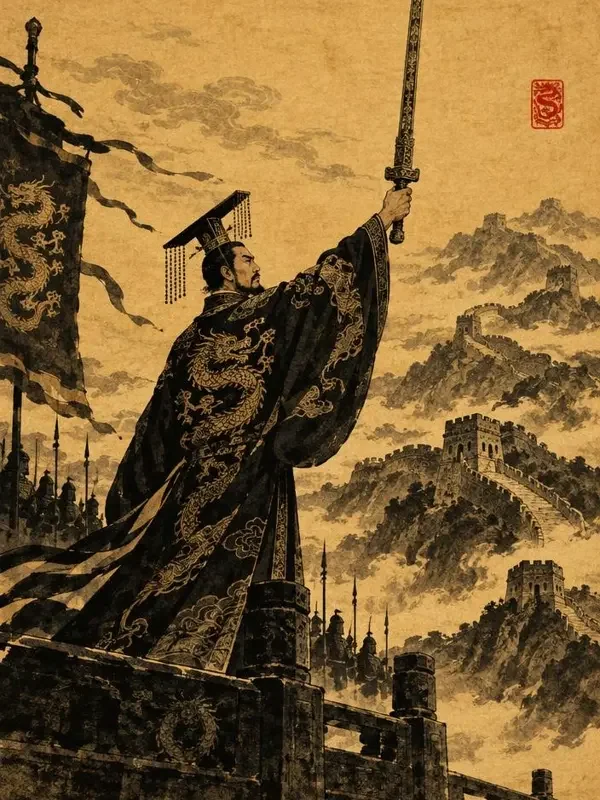 《秦始皇》封面 - 香蕉短剧秦历史短剧